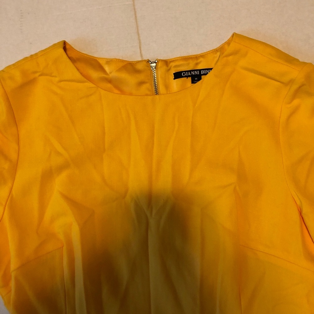 Yellow Gianni Bini Dress - Picture 3 of 3